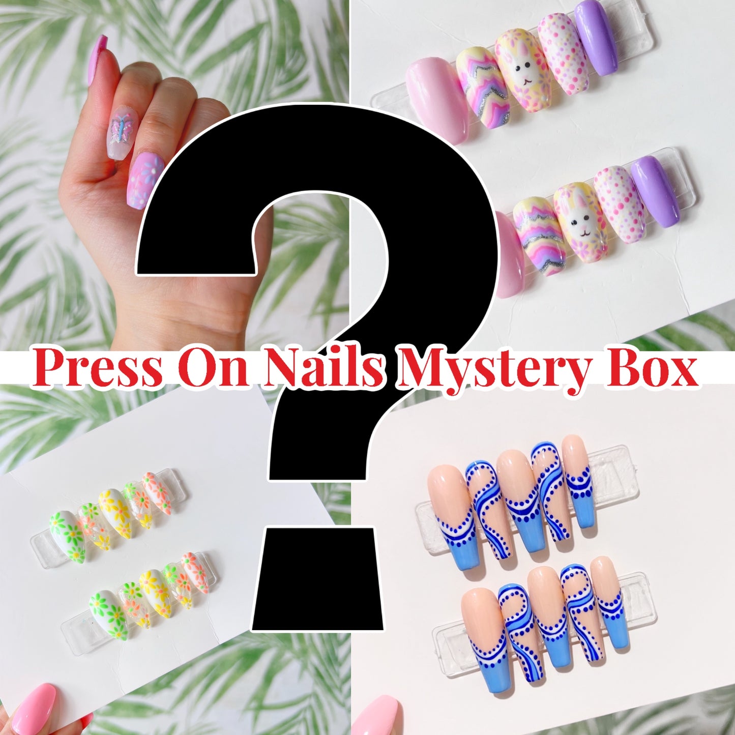 Acrylic press on nails Mystery box