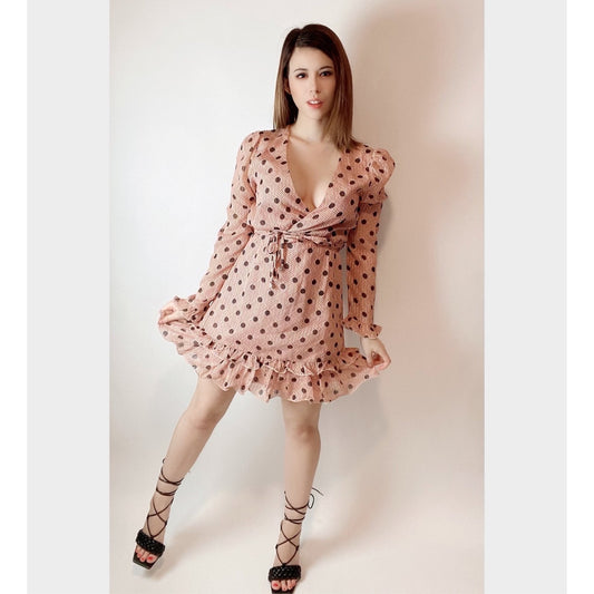 Lolita Puff Sleeve Mini Dress